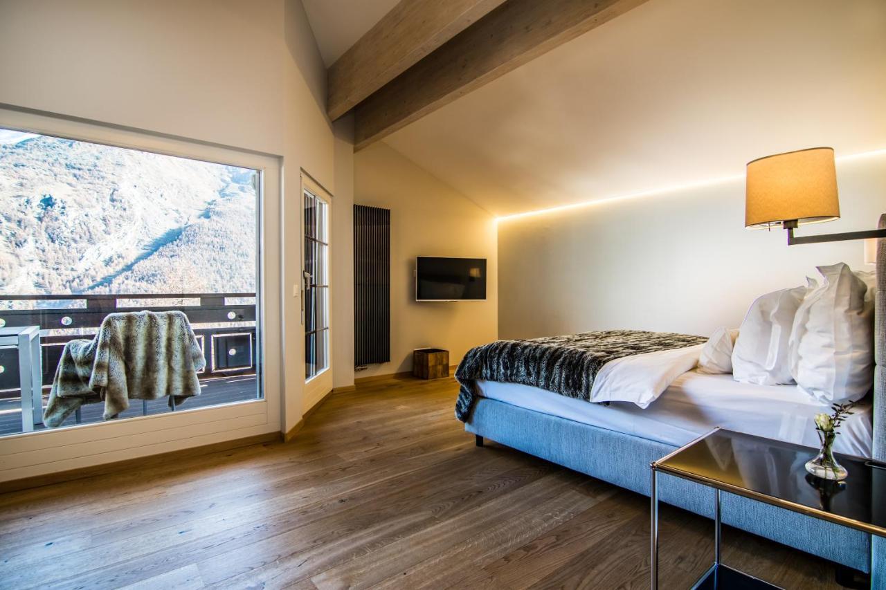 Waldhotel Fletschhorn Panoramic Retreat In Saas Fee Kültér fotó