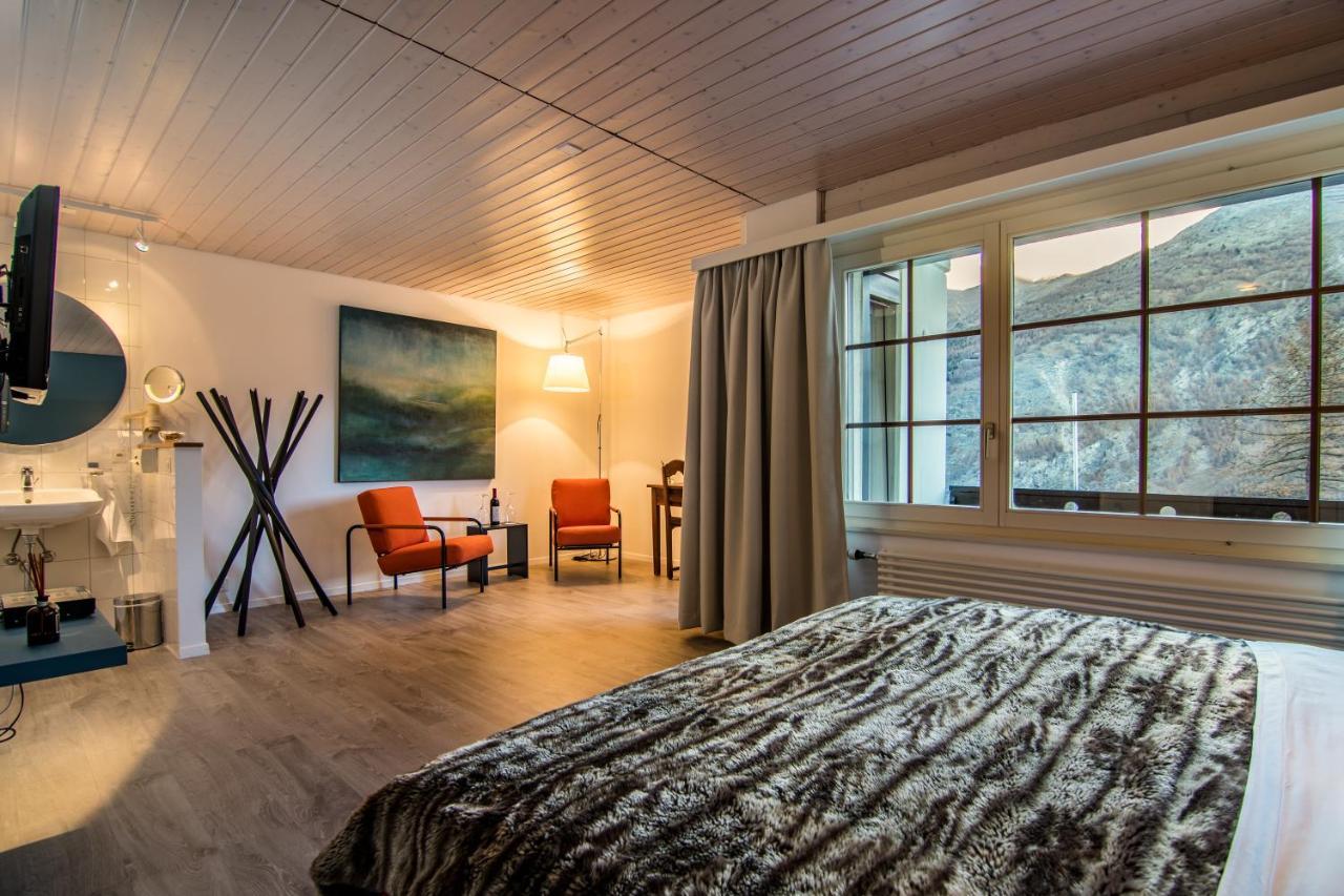 Waldhotel Fletschhorn Panoramic Retreat In Saas Fee Kültér fotó