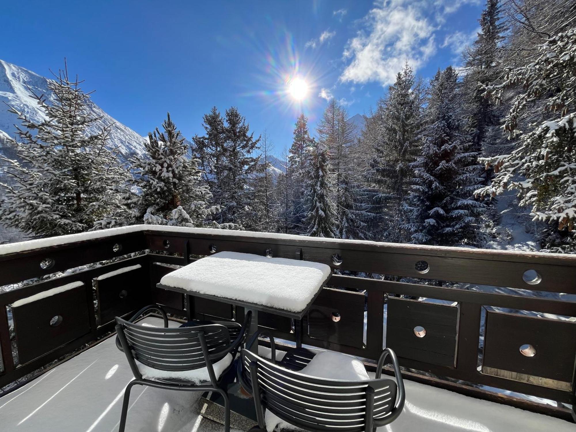 Waldhotel Fletschhorn Panoramic Retreat In Saas Fee Kültér fotó